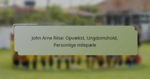 John Arne Riise: Opvækst, Ungdomshold, Personlige milepæle